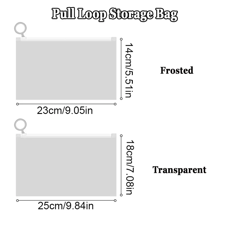10pack Zippered Document Folders For Storage and Organization