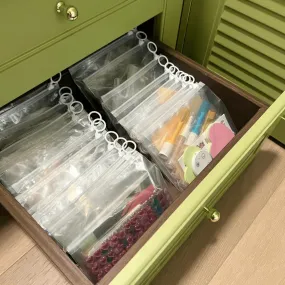 10pack Zippered Document Folders For Storage and Organization