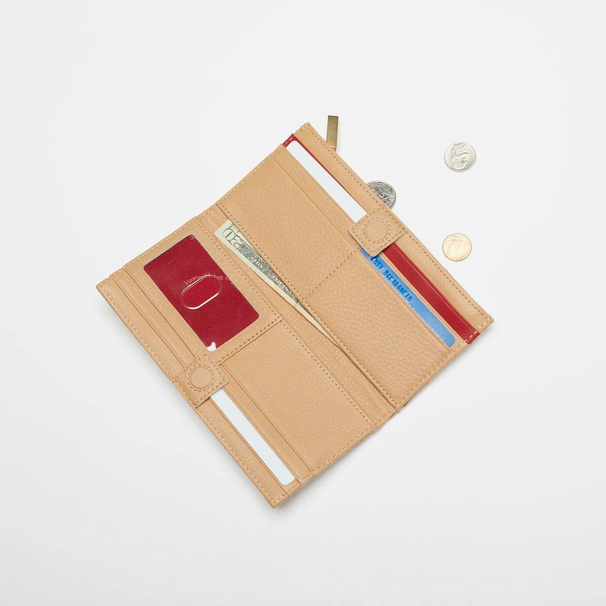 110 North Toast Tan Wallet
