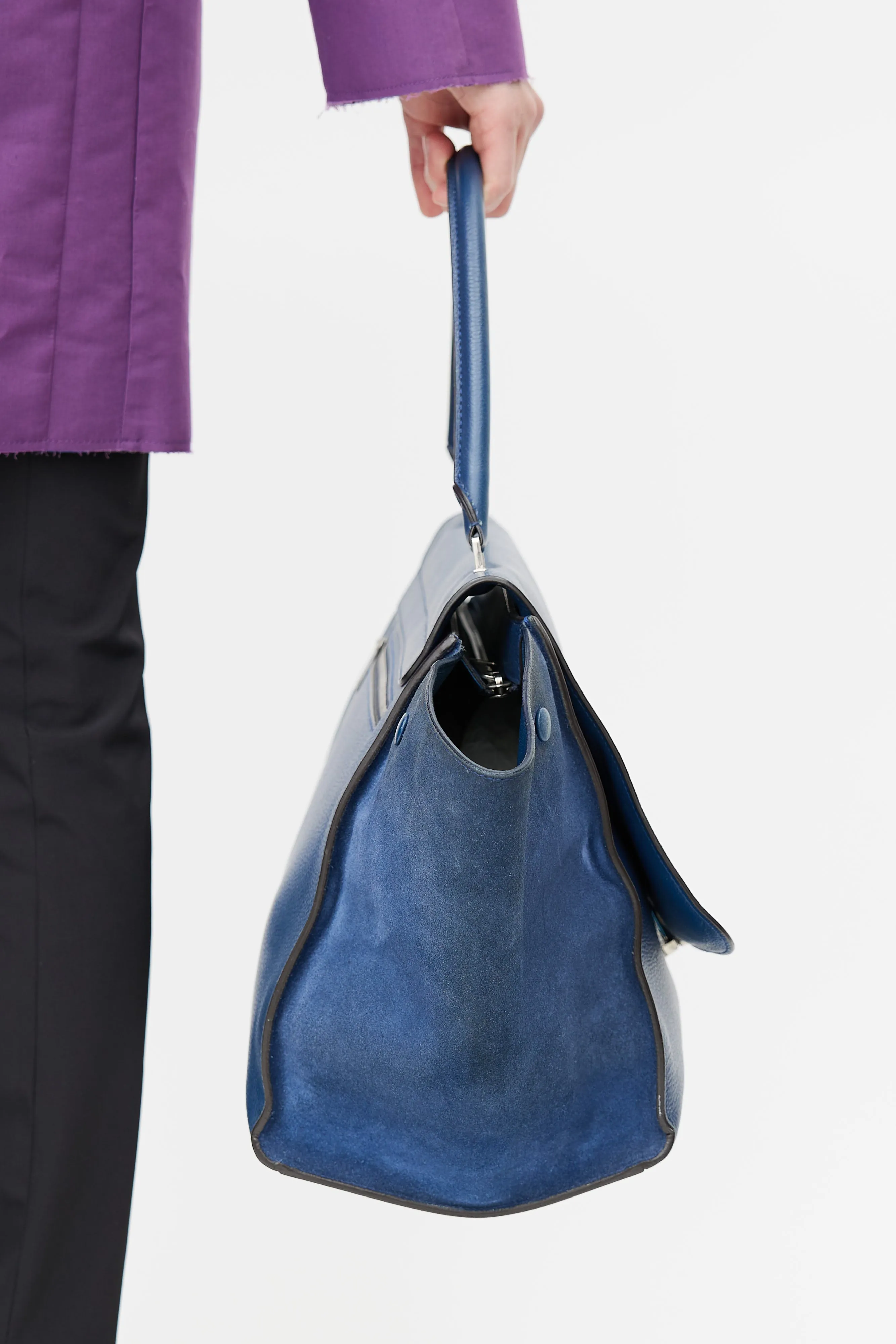 2013 Blue Large Trapeze Bag