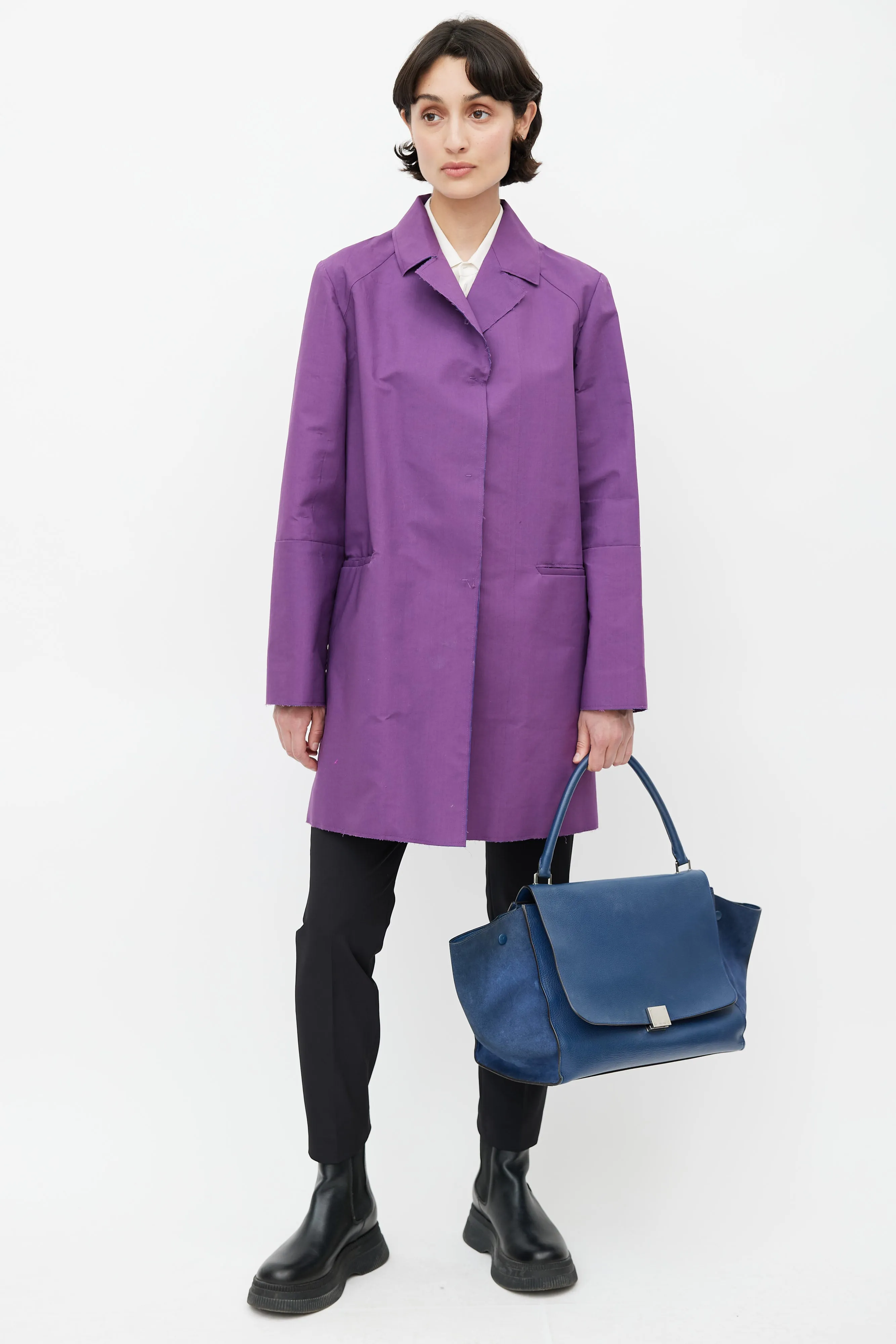 2013 Blue Large Trapeze Bag