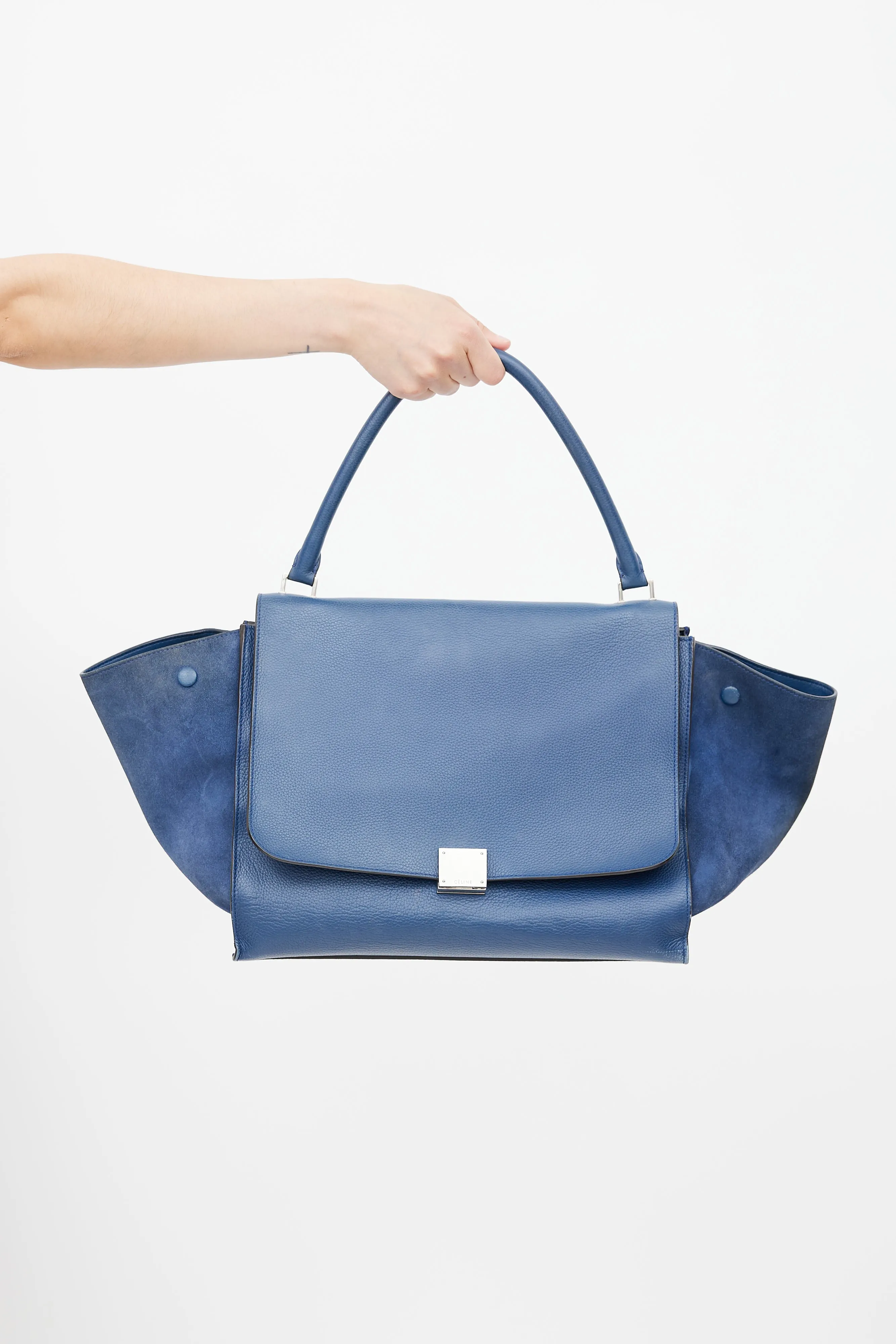 2013 Blue Large Trapeze Bag