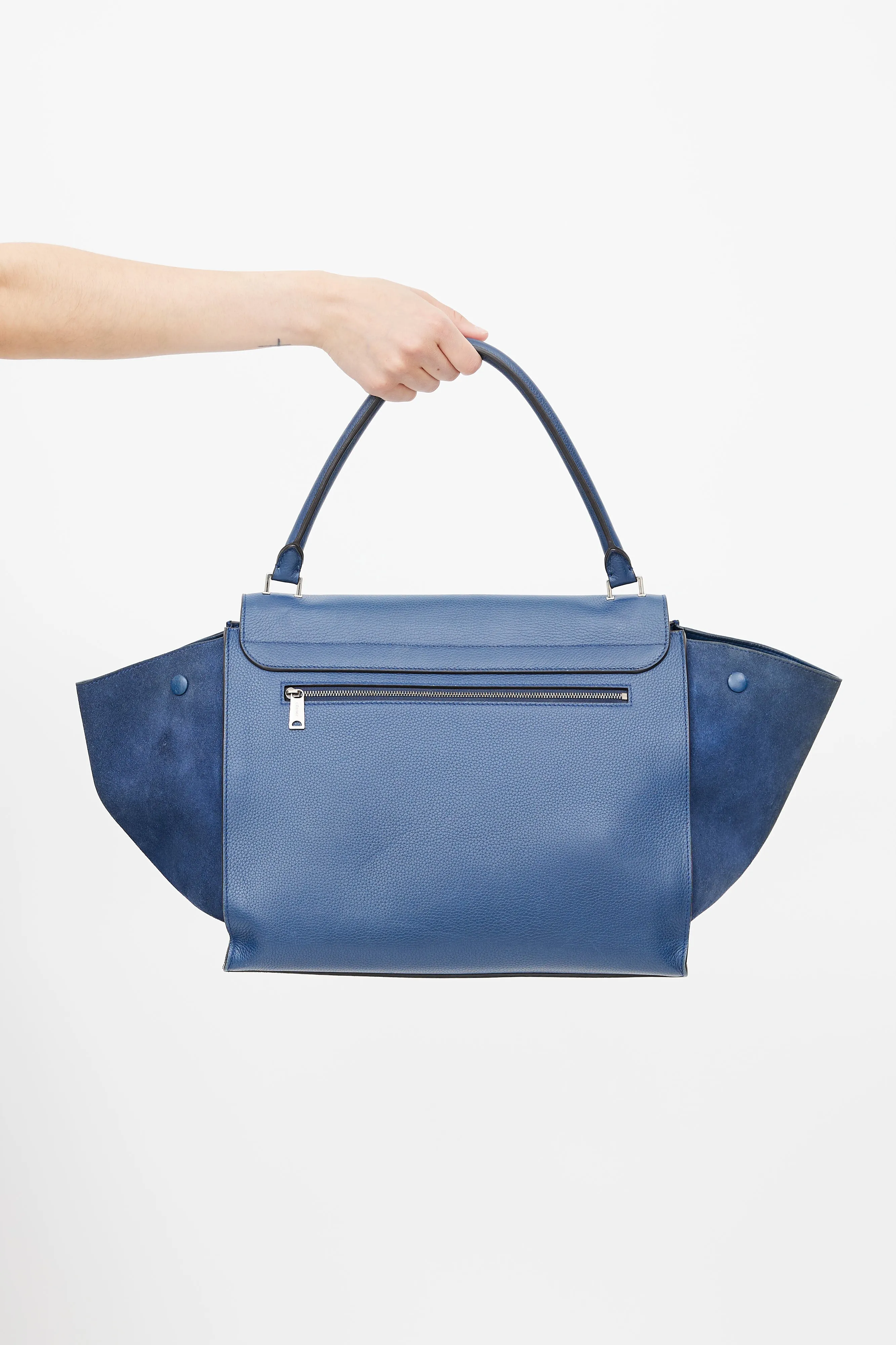 2013 Blue Large Trapeze Bag