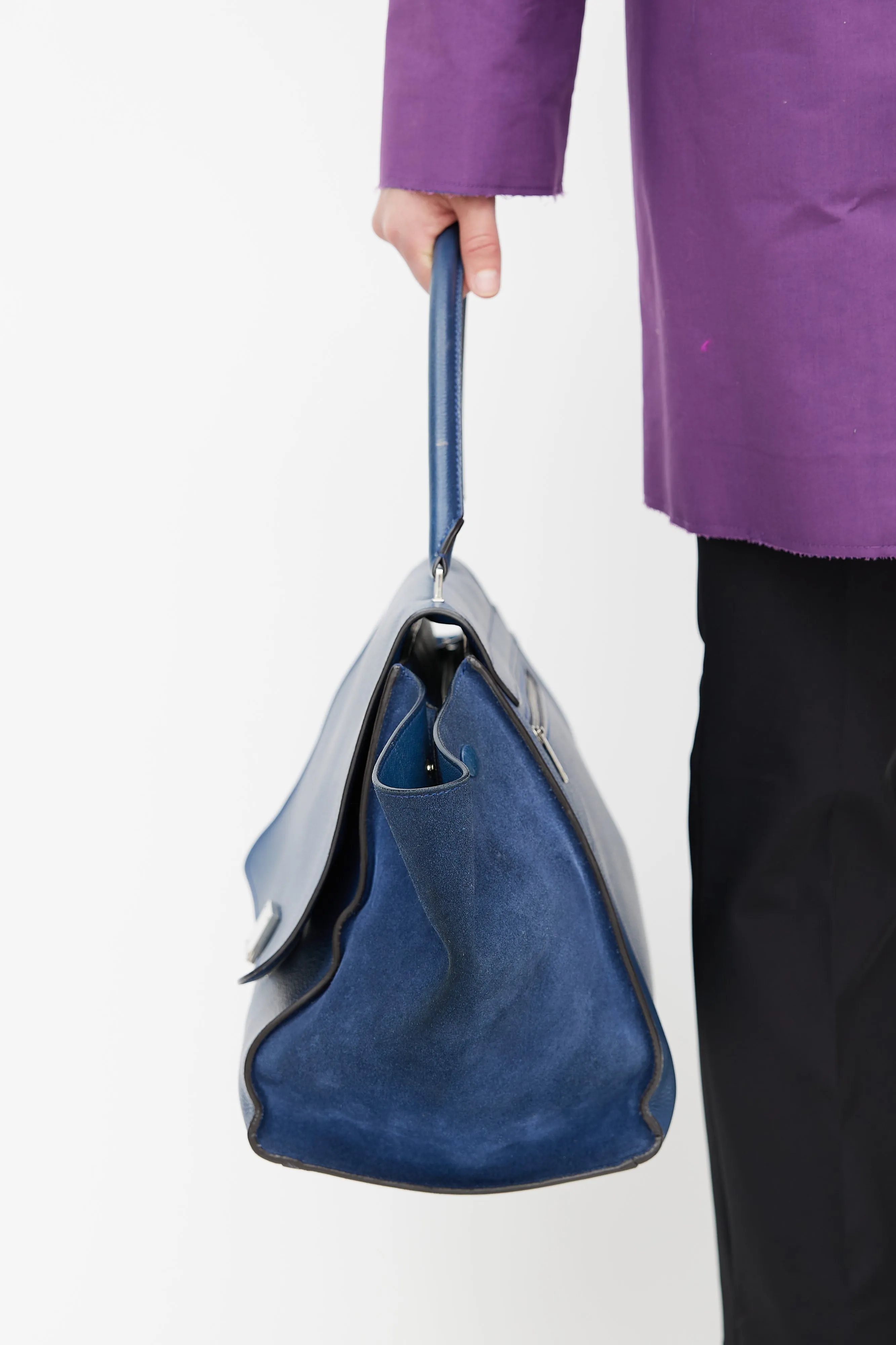 2013 Blue Large Trapeze Bag