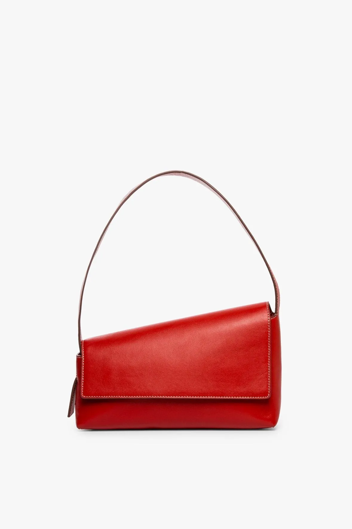 ACUTE SHOULDER BAG | SCARLET
