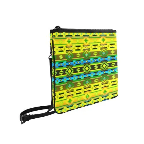Adobe Midnight Slim Clutch Bag