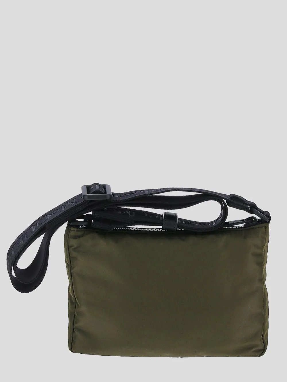 Alexander McQueen Logo Patch Zip-Up Shoulder Bag
