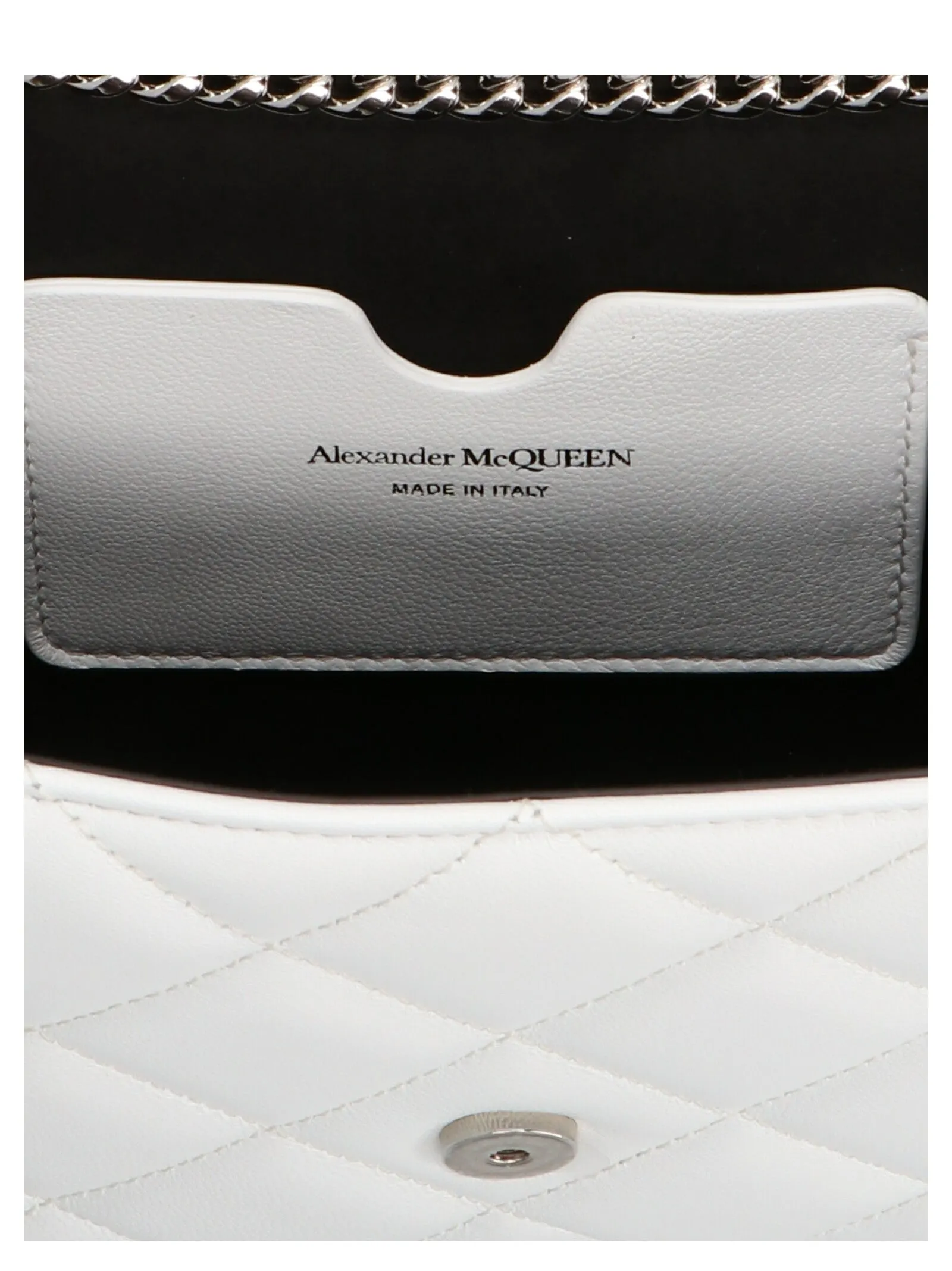 Alexander McQueen Printed Quilted Crossbody Bag