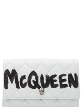 Alexander McQueen Printed Quilted Crossbody Bag