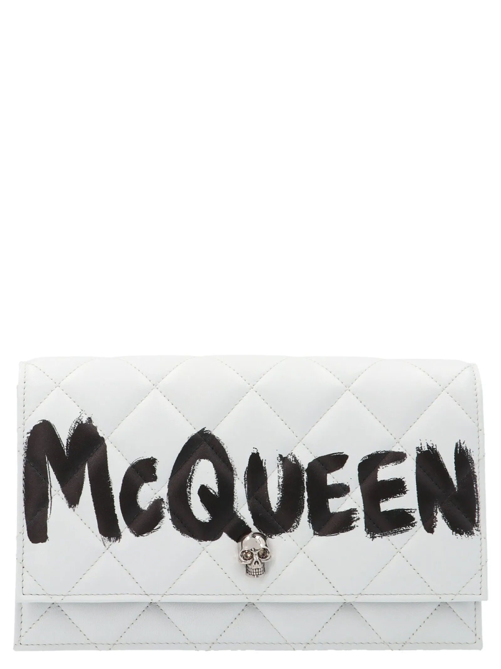 Alexander McQueen Printed Quilted Crossbody Bag