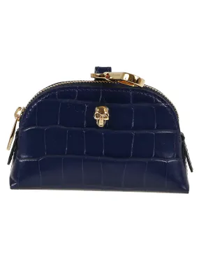 Alexander McQueen Skull Zip Coin Pouch Bag