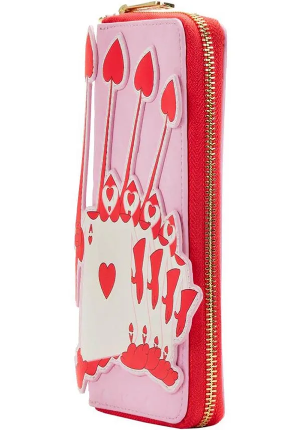 Alice In Wonderland: Ace Of Hearts | ZIP WALLET*