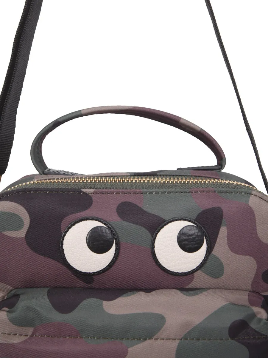 Anya Hindmarch Eyes Camouflage Print Crossbody Bag