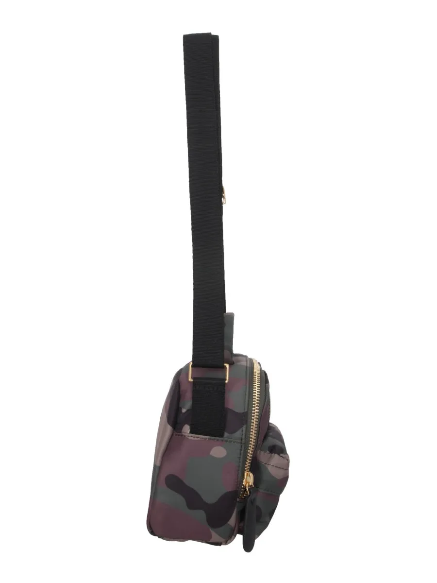 Anya Hindmarch Eyes Camouflage Print Crossbody Bag