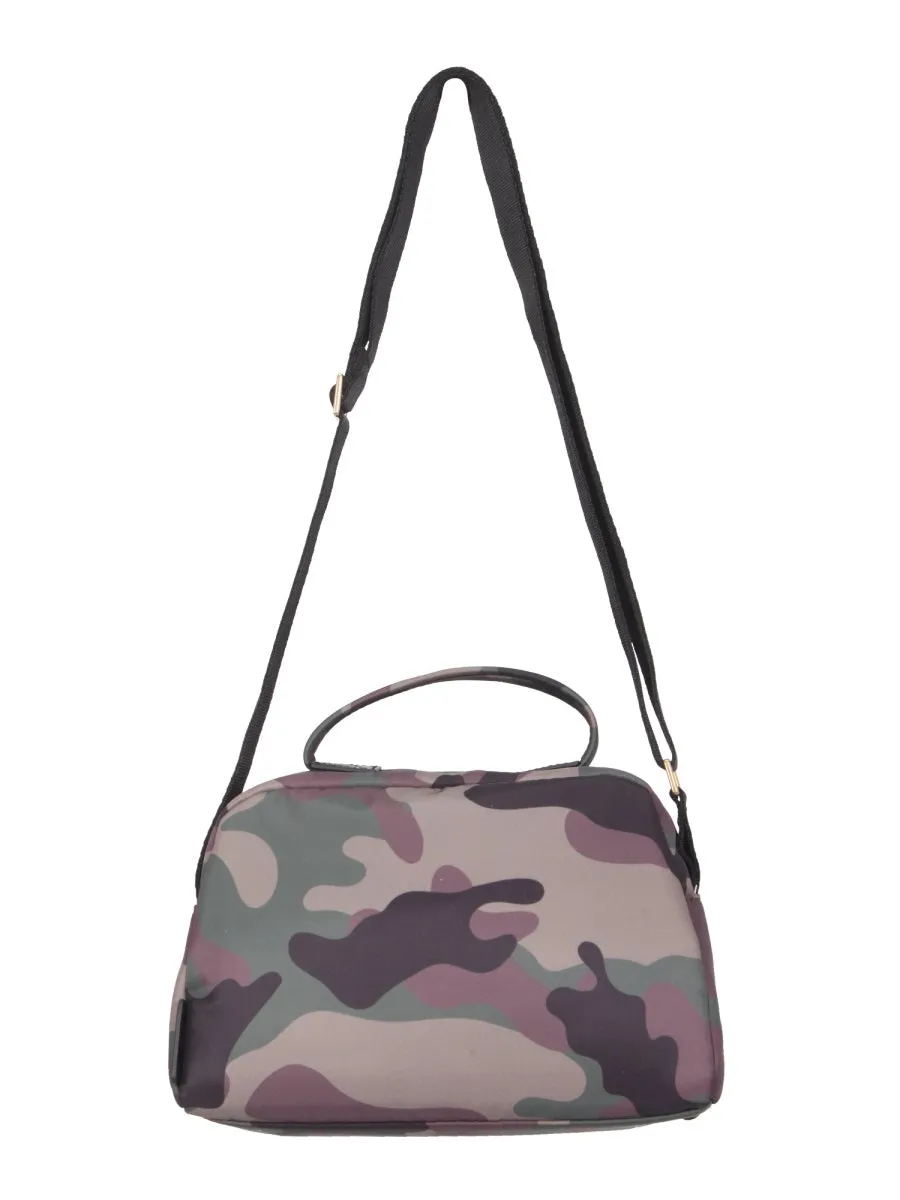 Anya Hindmarch Eyes Camouflage Print Crossbody Bag