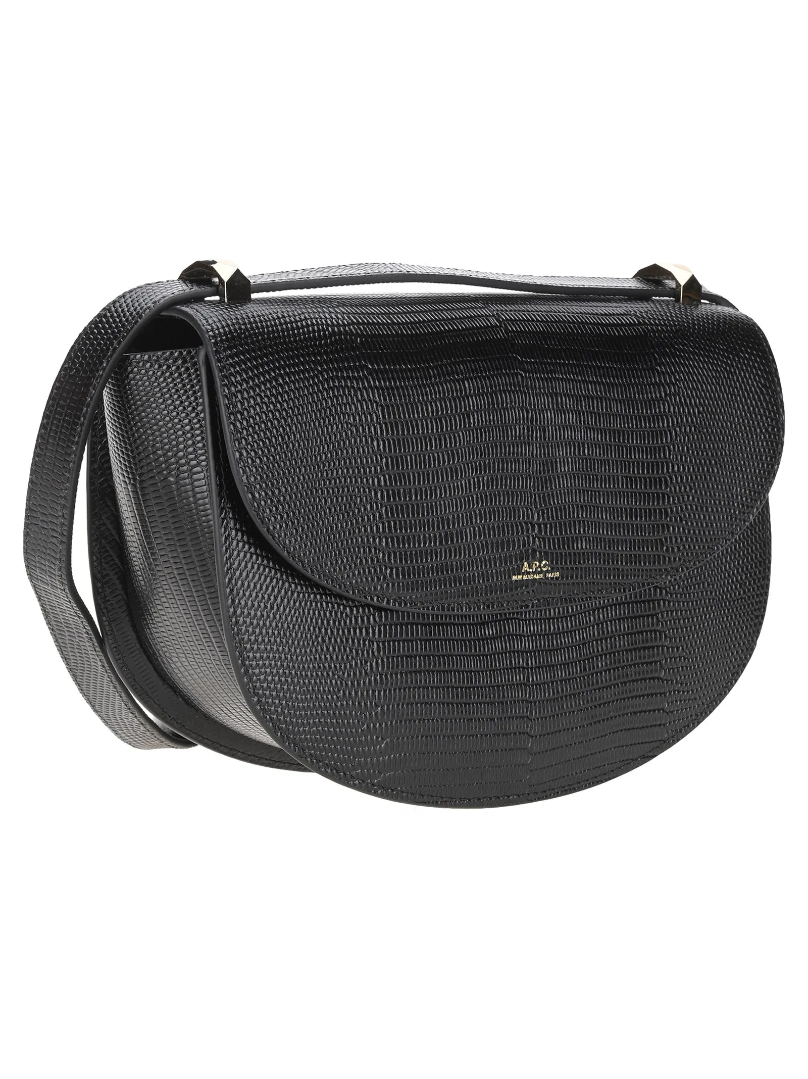 A.P.C. Geneve Embossed Crossbody Bag