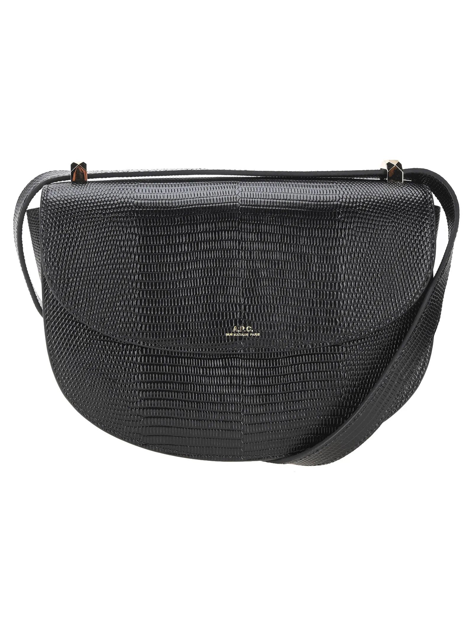 A.P.C. Geneve Embossed Crossbody Bag