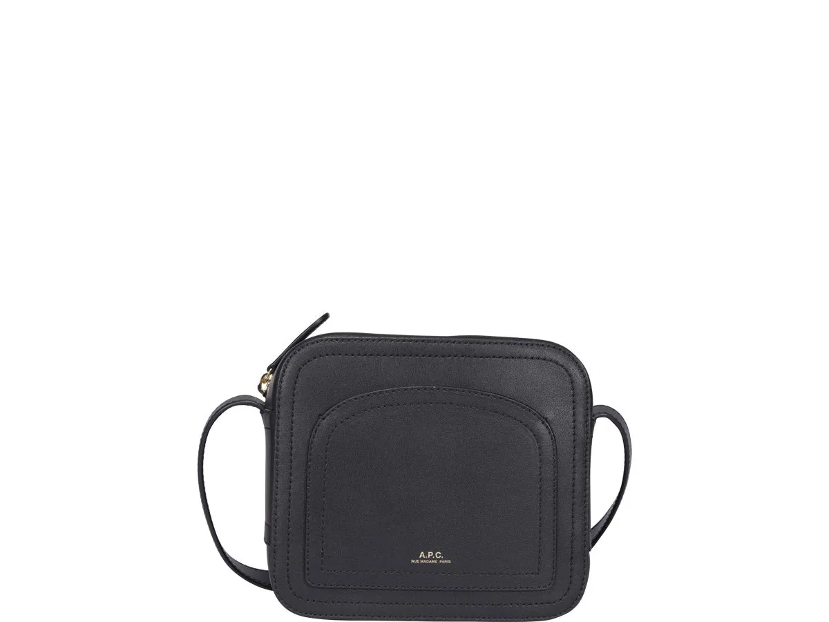A.P.C. Louisette Logo Crossbody Bag