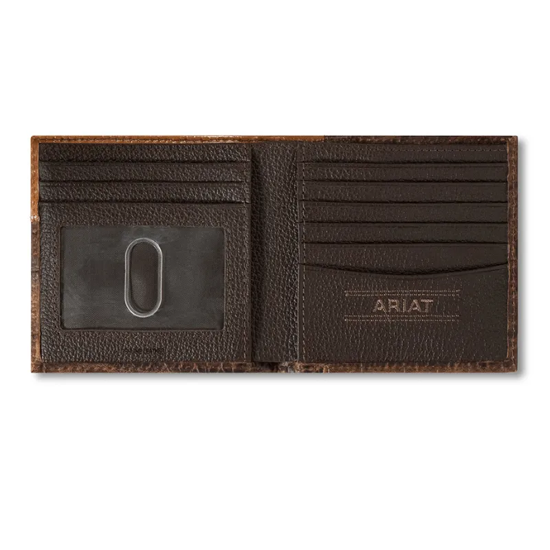 Ariat Men's Alligator Bifold Wallet A3553002