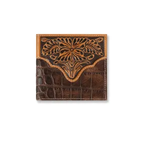 Ariat Men's Alligator Bifold Wallet A3553002