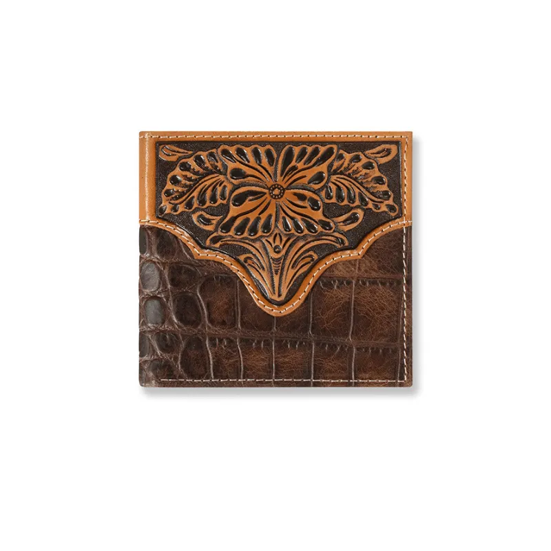 Ariat Men's Alligator Bifold Wallet A3553002