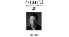 Article 52 by Paul Gordon - Book
