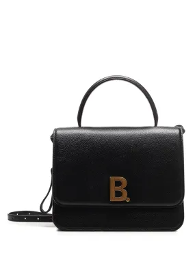 Balenciaga B Logo Plaque Top Handle Bag