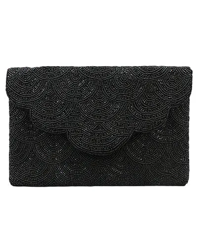 Beaded Scalloped Bag