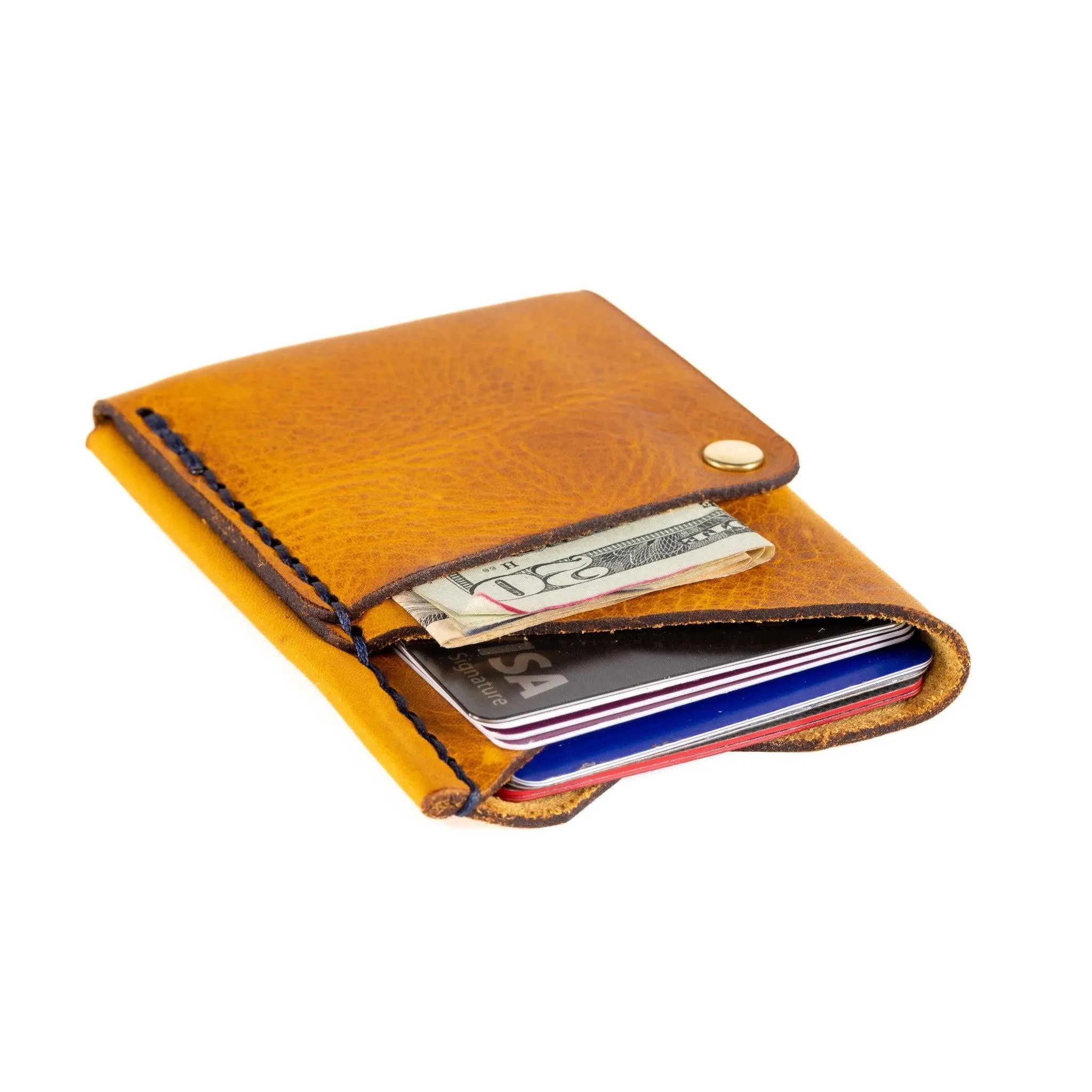 Big Spender Leather Wallet in Butterscotch