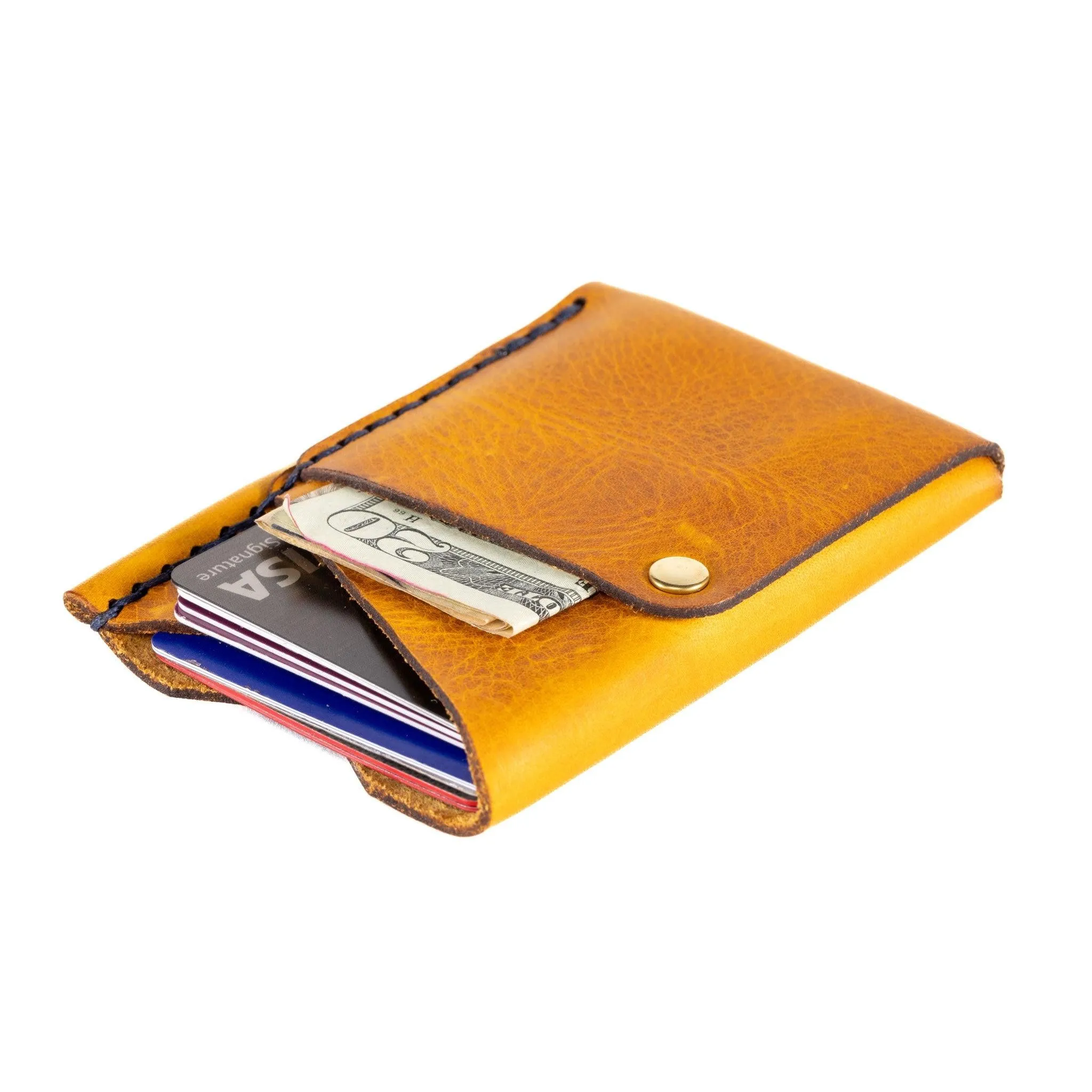 Big Spender Leather Wallet in Butterscotch
