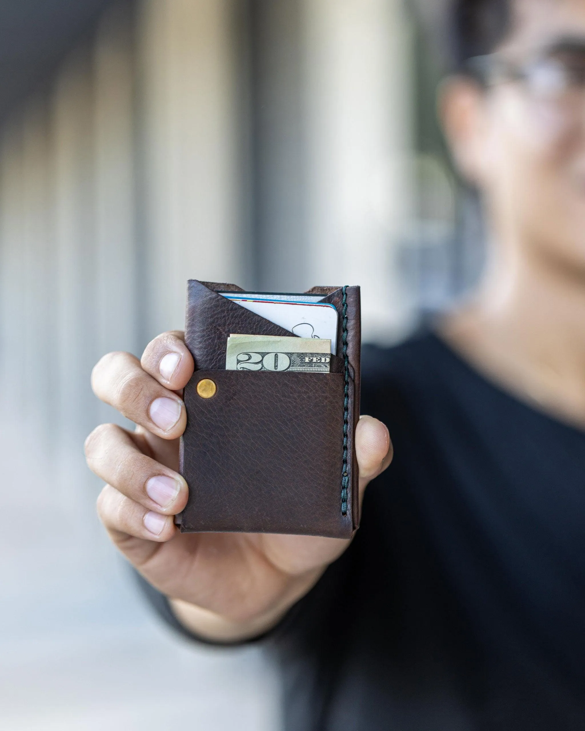 Big Spender Leather Wallet in Espresso