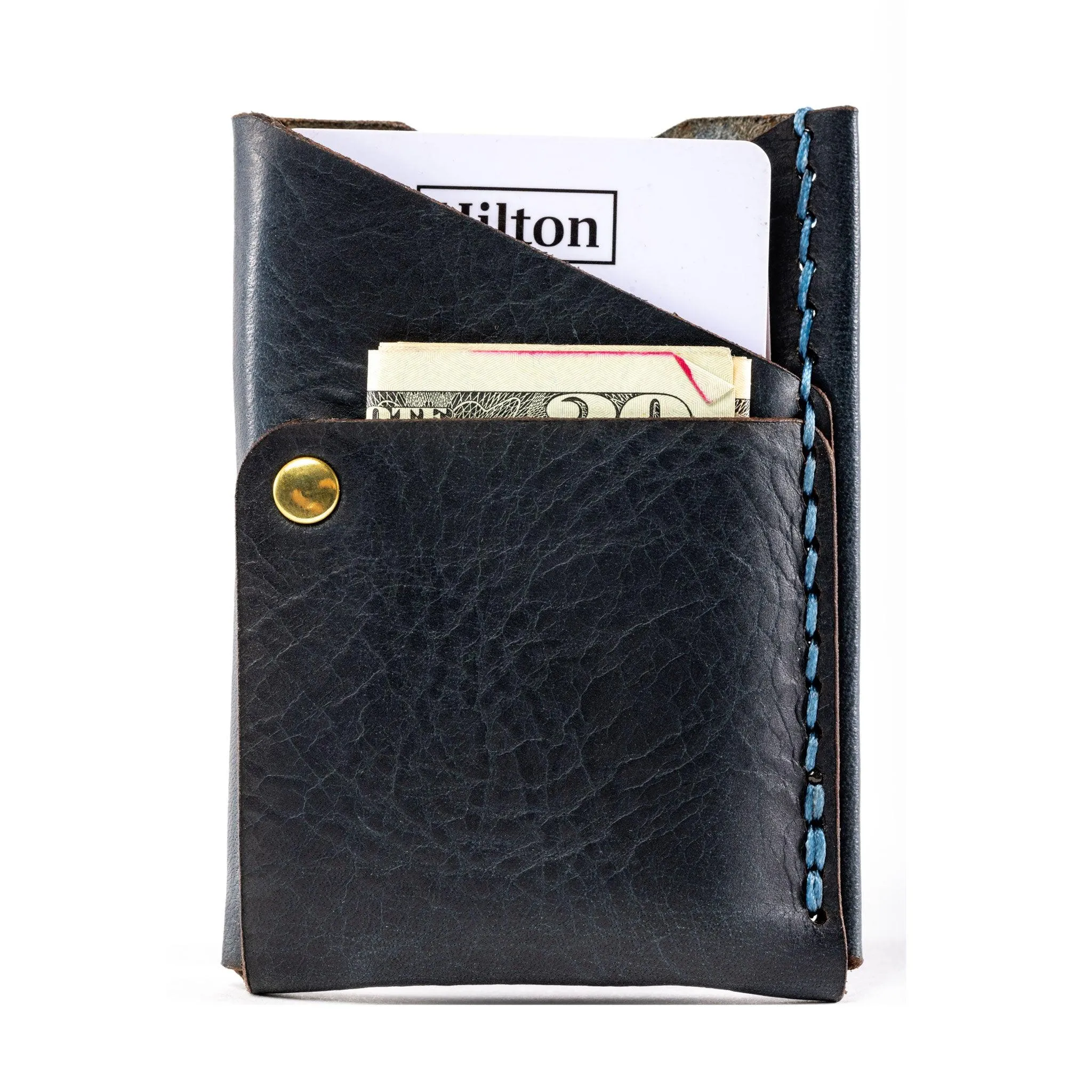 Big Spender Leather Wallet in Midnight