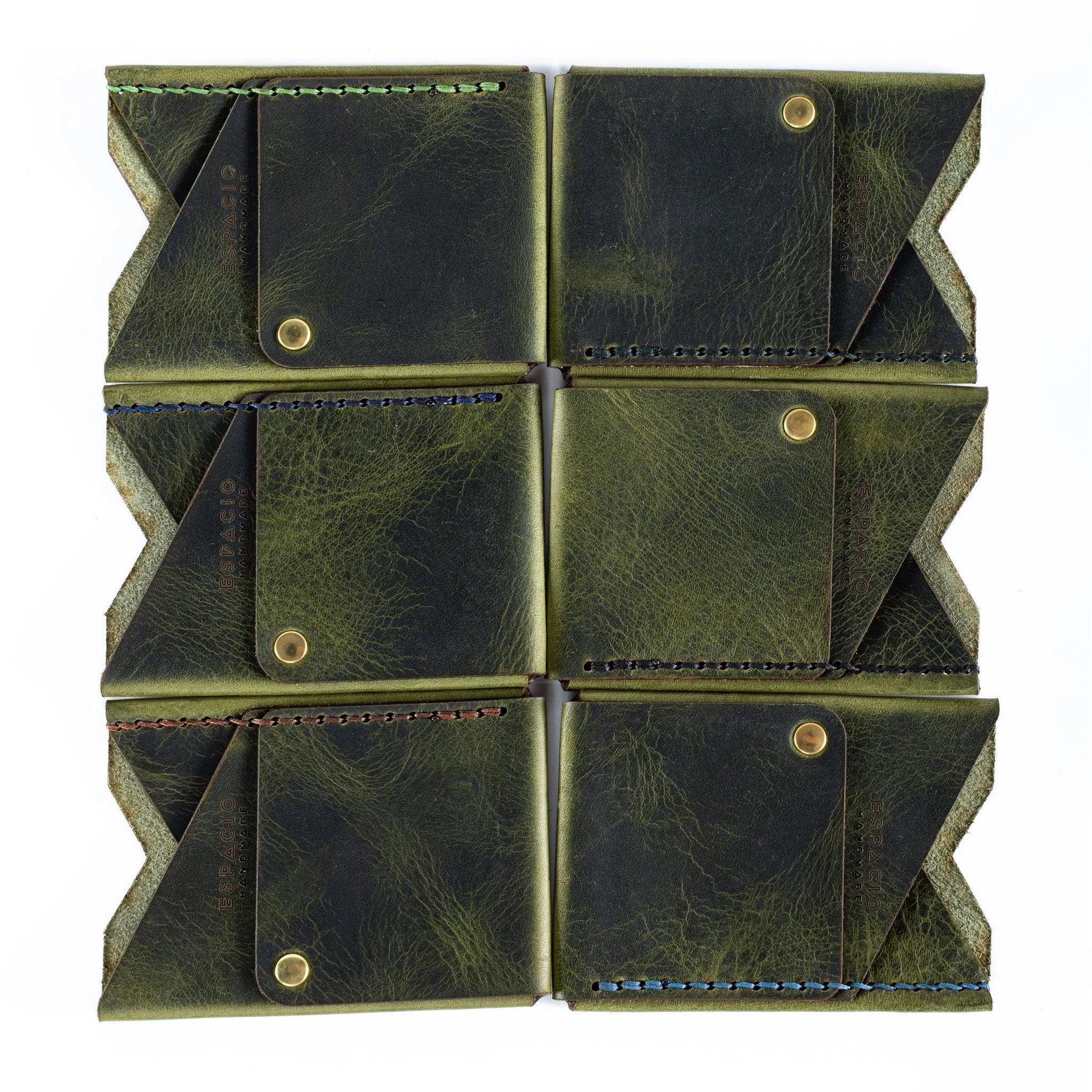 Big Spender Leather Wallet in Olive