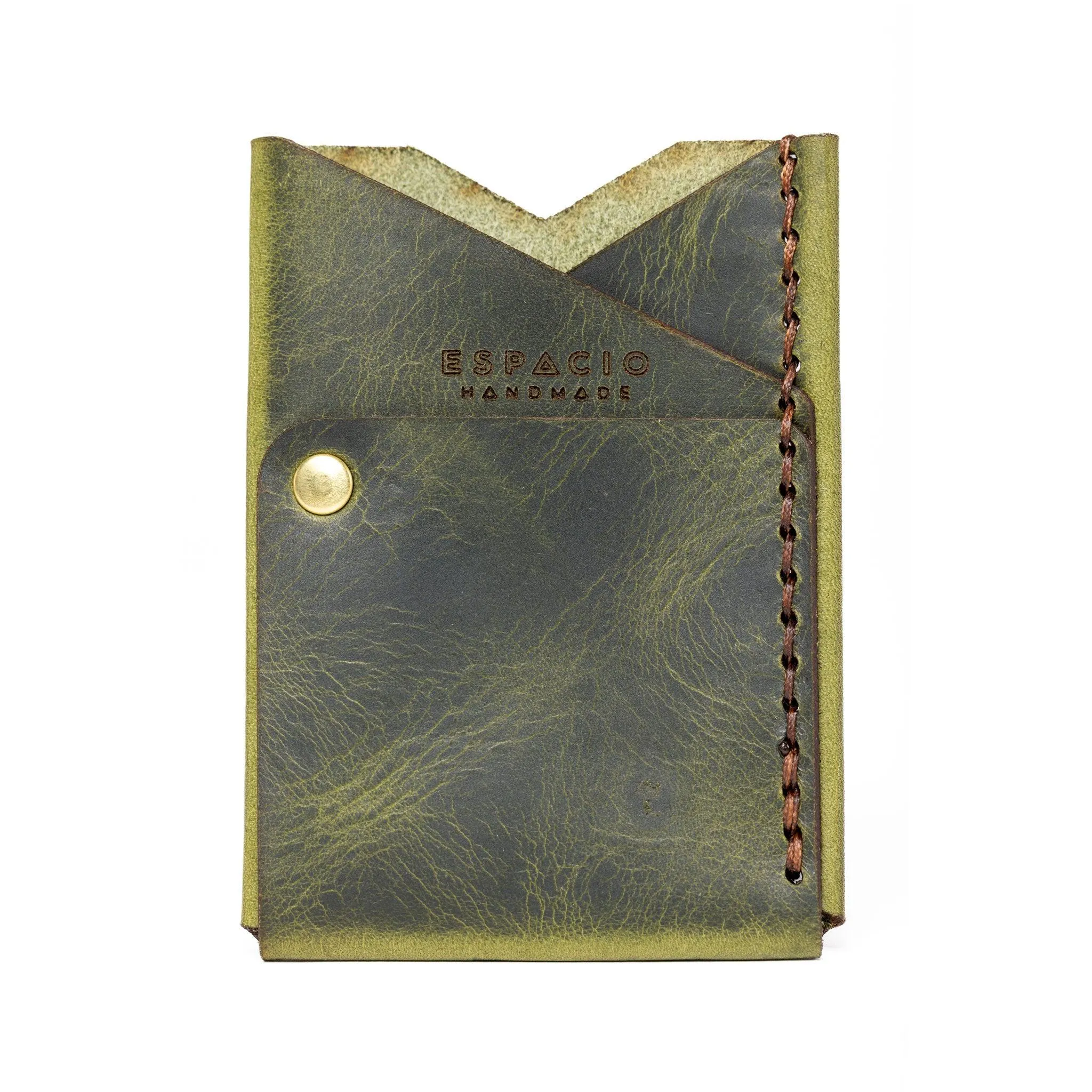 Big Spender Leather Wallet in Olive