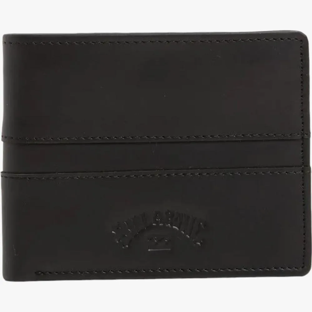 Billabong Boundary Wallet Black Grain
