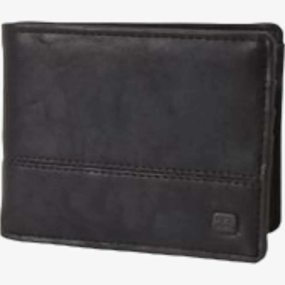 Billabong Dimension Pu Wallet Black Grain