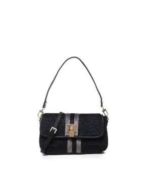 Black Adjustable Shoulder Bag