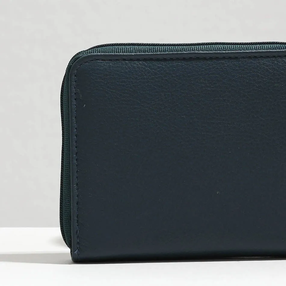 Blue - Handcrafted Leather Wallet