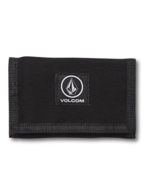 Box Stone Wallet - BLACK