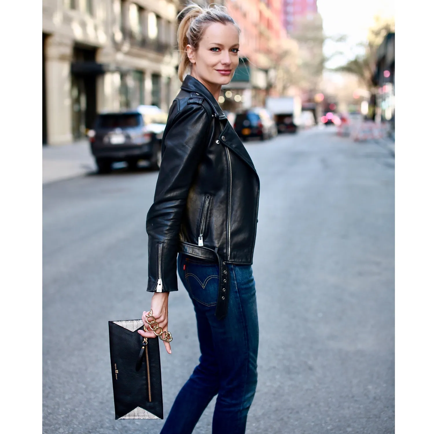 Brickell clutch bag