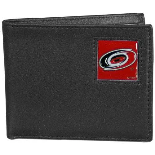 Carolina Hurricanes® Leather Bi-fold Wallet