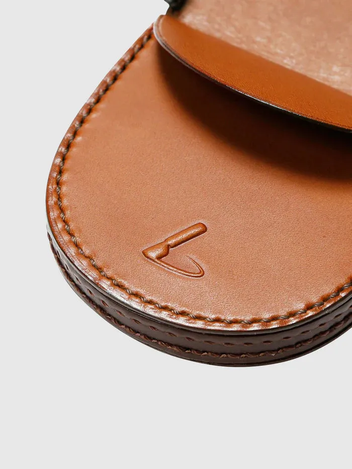Cordovan Heel Coin Purse