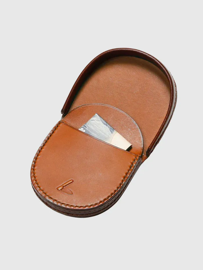 Cordovan Heel Coin Purse