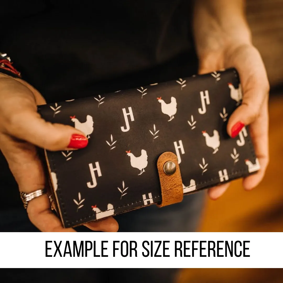 Cowhide Wallet (Hot Honey)