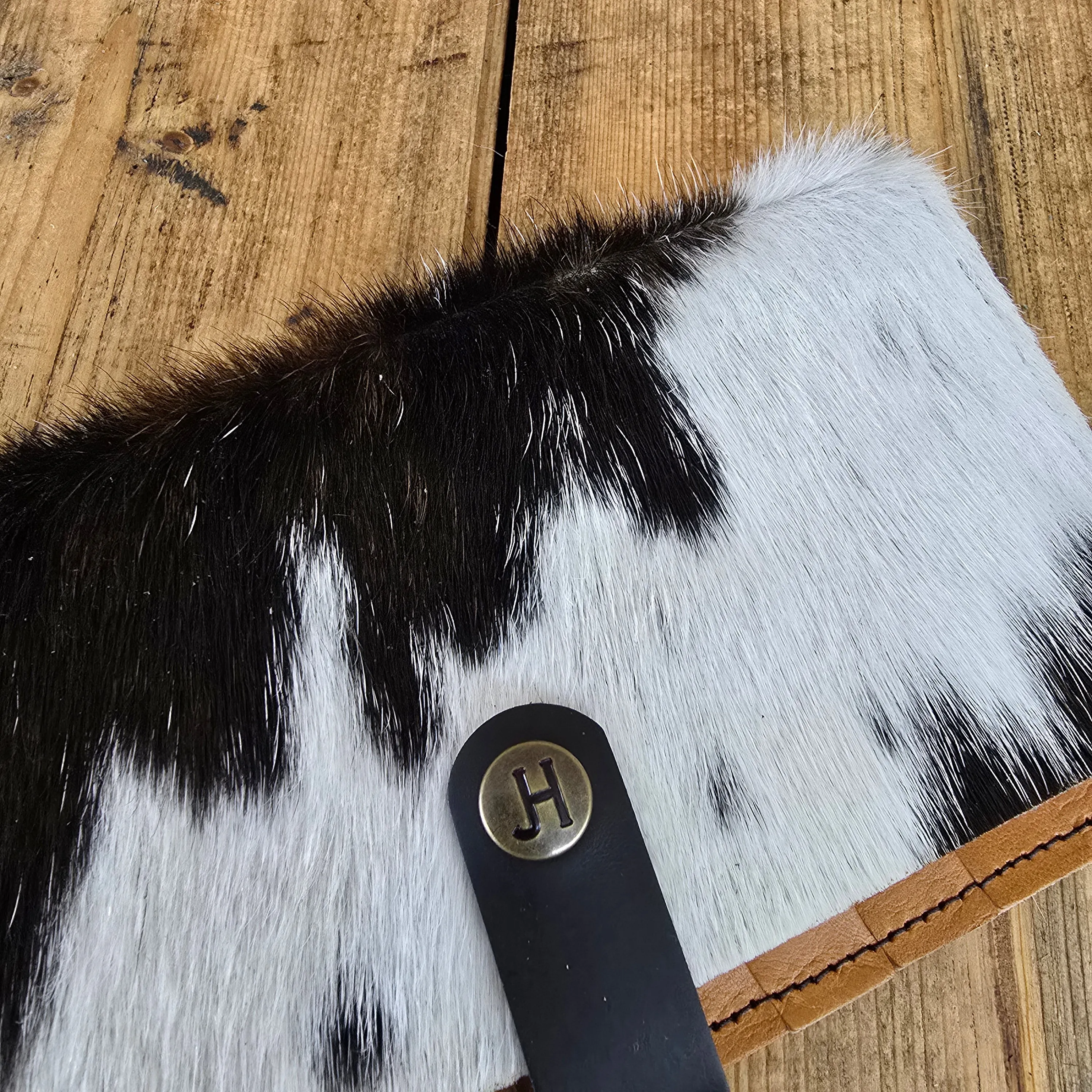 Cowhide Wallet (Hot Honey)