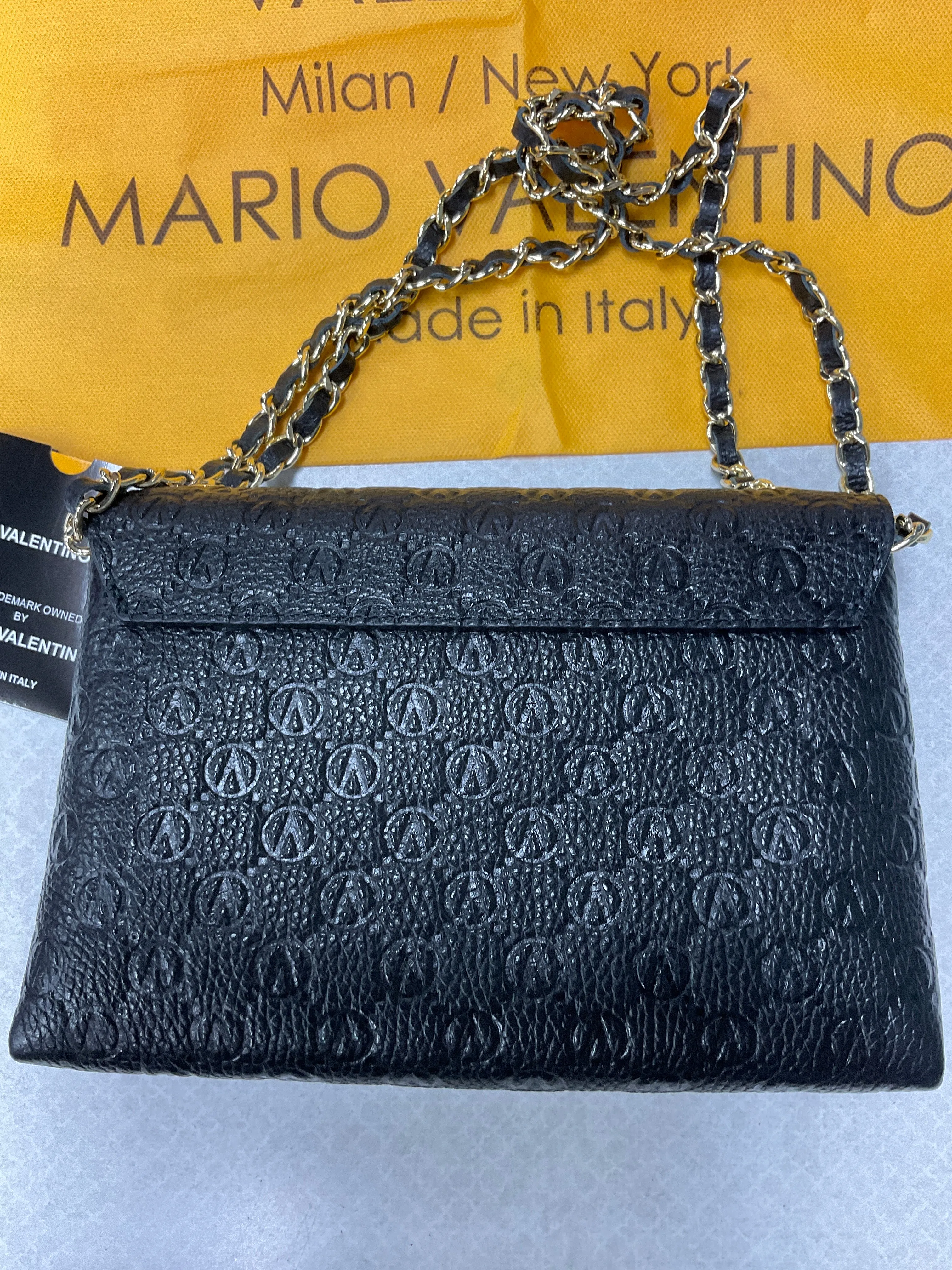 Crossbody Designer By Valentino-Mario In Black, Size:Small