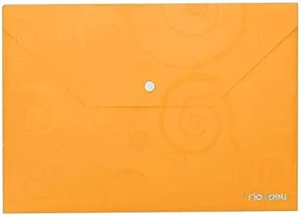 Deli Rio Button File Bag A4 39640