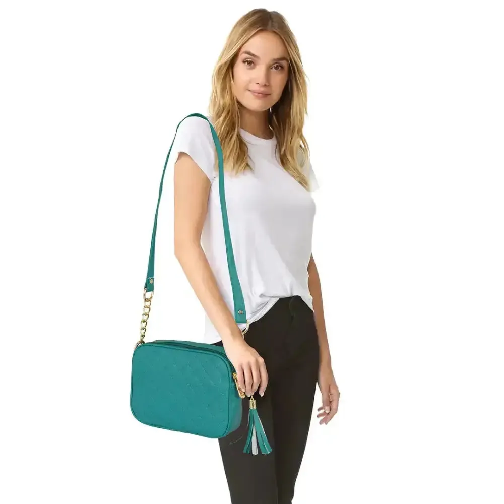 Designer Double Compartment Cross Body Sling Bag For Girls / Women