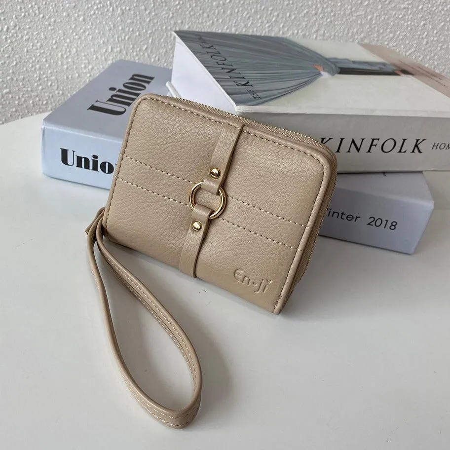 En-ji Anne Wallet - Cream