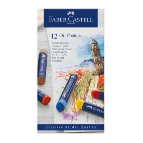 Faber-Castell Creative Studio Oil Pastels Box of 12